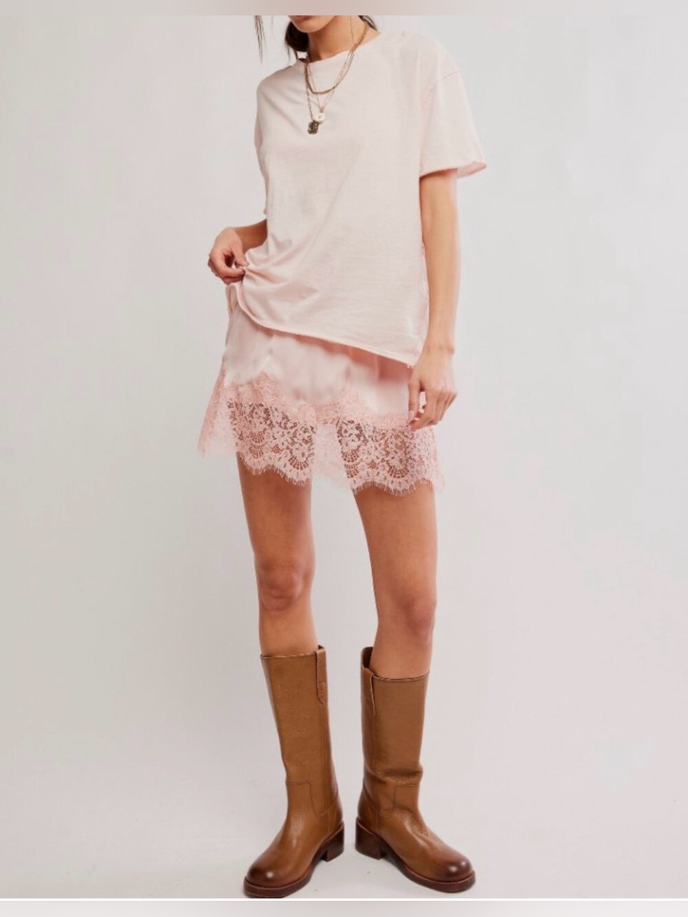 WE THE FREE Nina Tee Peony Sz S